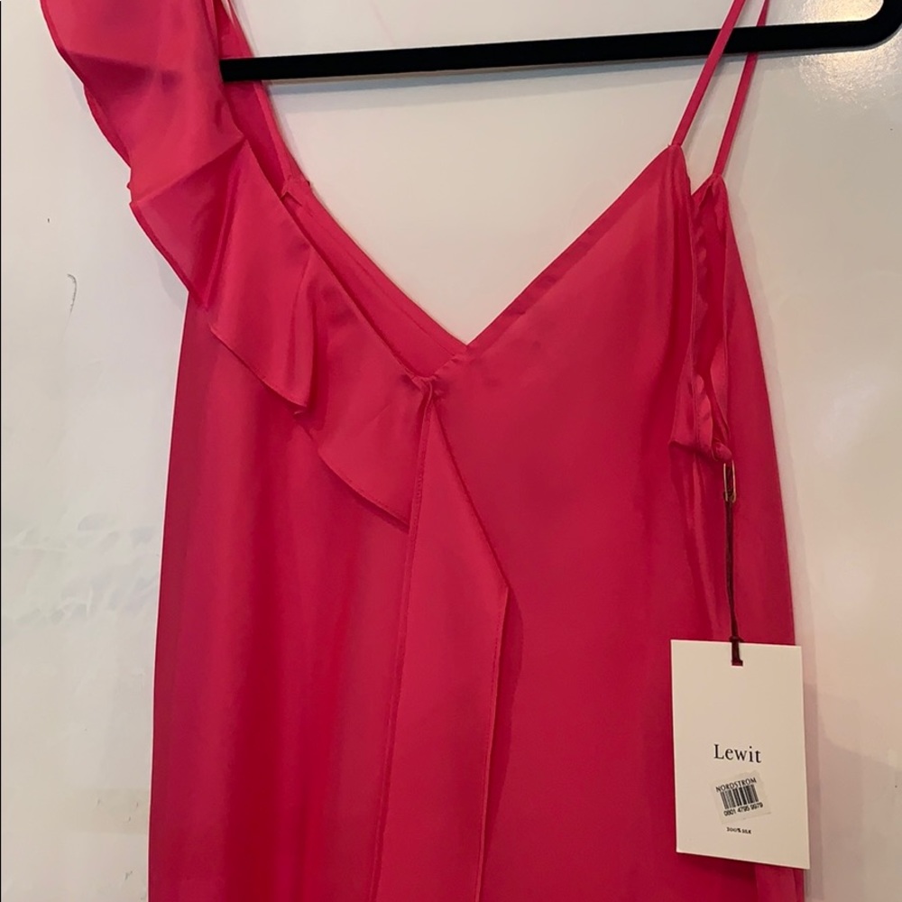 Lewit One Shoulder Ruffled Top - Picture 2 of 2